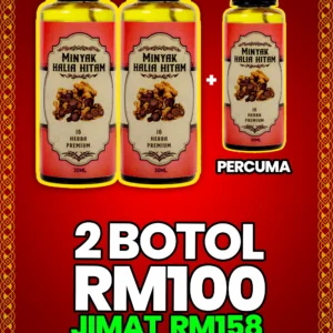 2Botol Percuma 1Botol